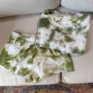 Free people sweat set